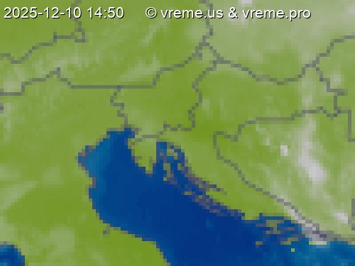 Oblačnost Slovenija