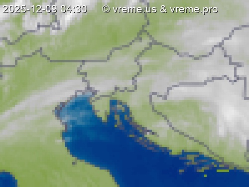 Oblačnost Slovenija