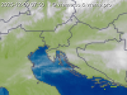 Oblačnost Slovenija