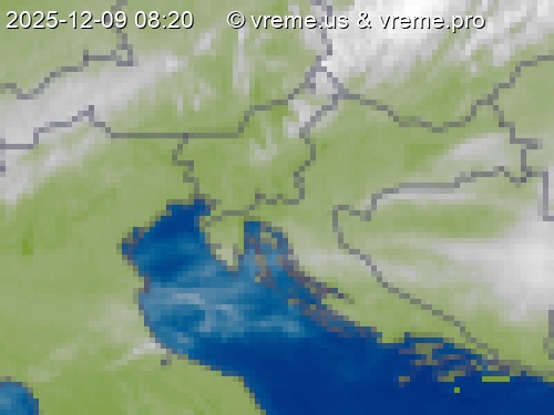 Oblačnost Slovenija