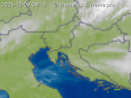 Oblačnost Slovenija