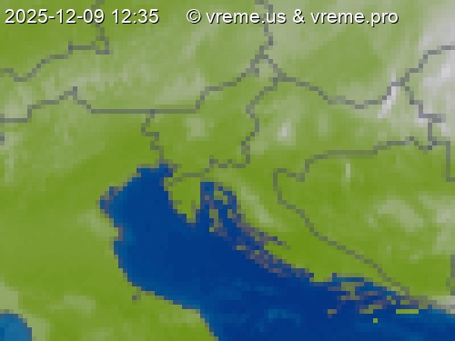 Oblačnost Slovenija