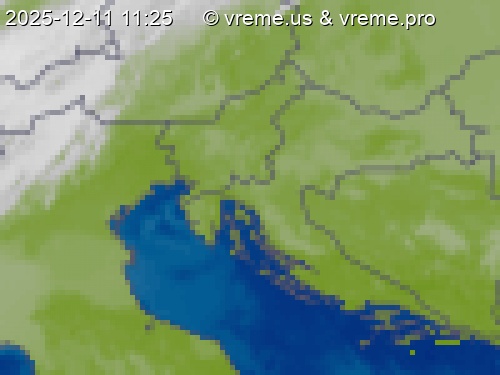 Oblačnost Slovenija