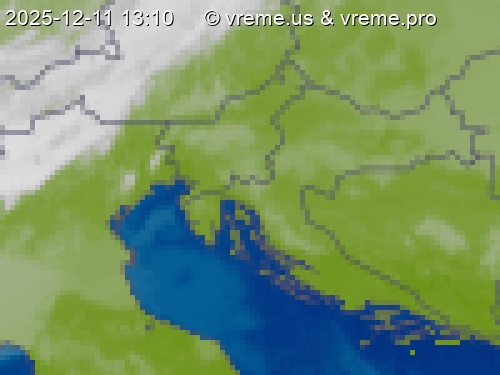 Oblačnost Slovenija