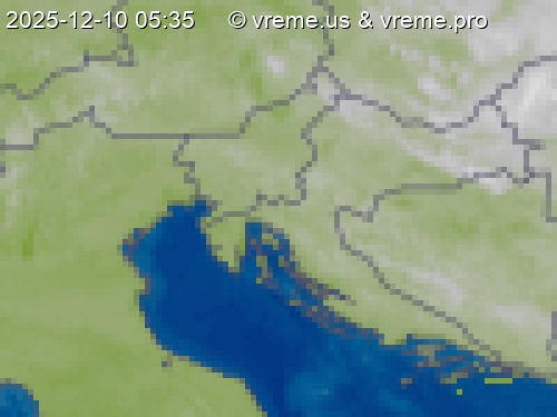 Oblačnost Slovenija