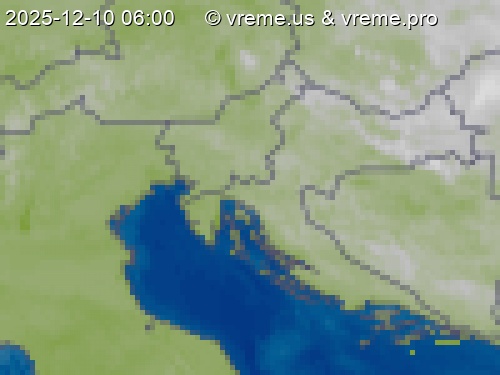 Oblačnost Slovenija