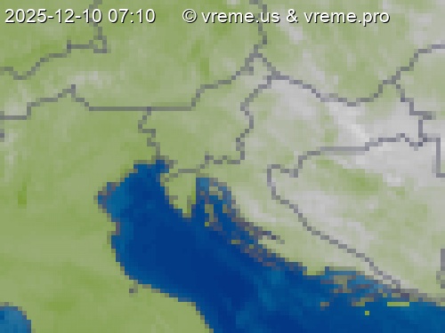 Oblačnost Slovenija