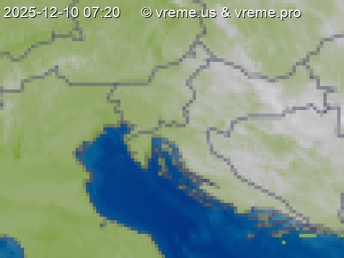 Oblačnost Slovenija