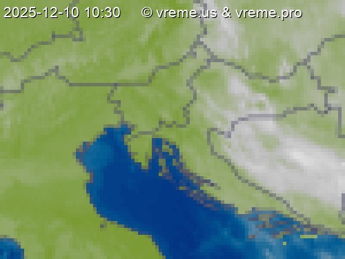 Oblačnost Slovenija