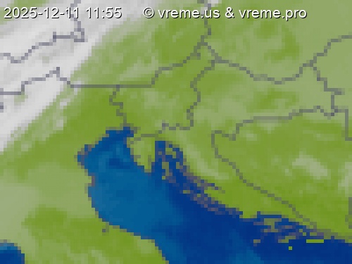 Oblačnost Slovenija