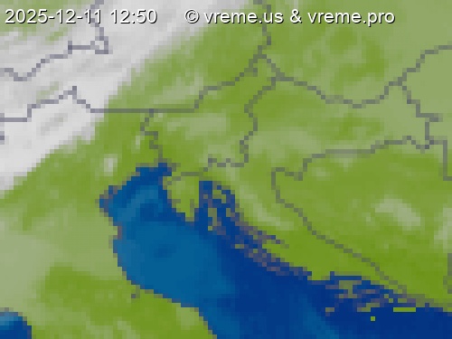 Oblačnost Slovenija