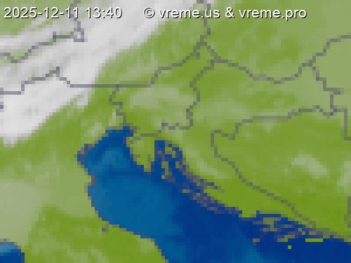 Oblačnost Slovenija