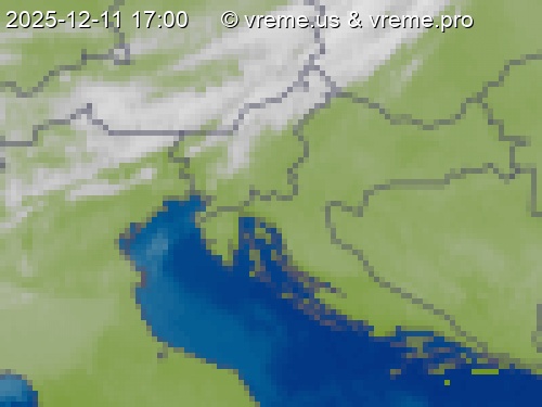 Oblačnost Slovenija