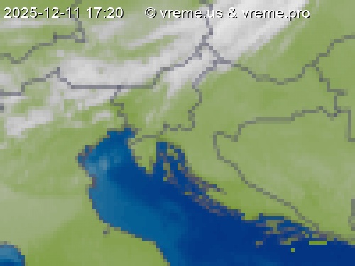 Oblačnost Slovenija