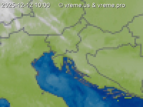 Oblačnost Slovenija