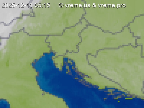 Oblačnost Slovenija