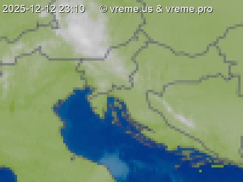 Oblačnost Slovenija