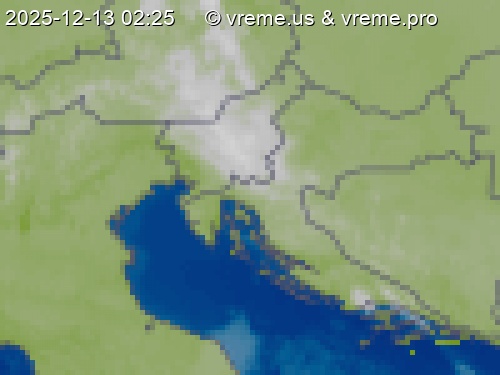 Oblačnost Slovenija