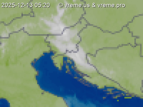 Oblačnost Slovenija