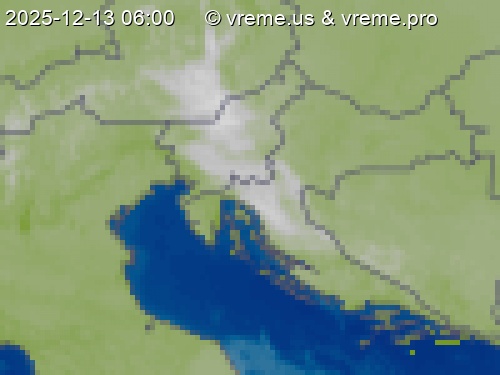 Oblačnost Slovenija