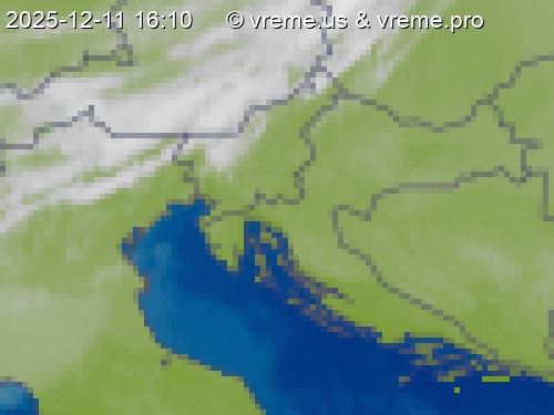 Oblačnost Slovenija