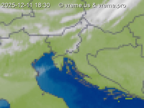 Oblačnost Slovenija