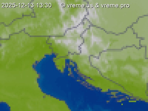 Oblačnost Slovenija