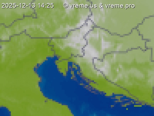 Oblačnost Slovenija