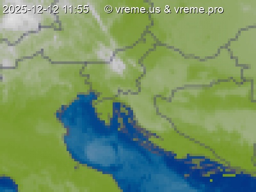 Oblačnost Slovenija