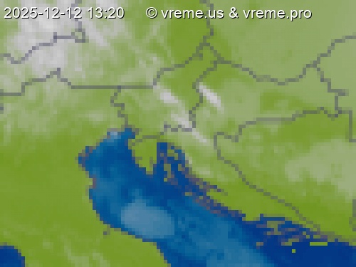 Oblačnost Slovenija