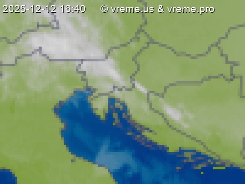 Oblačnost Slovenija