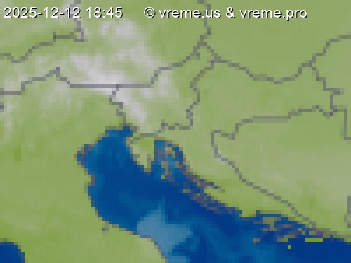 Oblačnost Slovenija