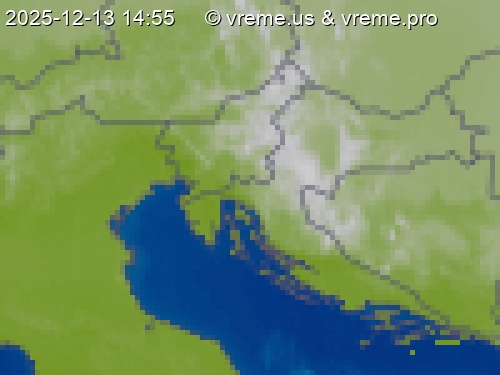 Oblačnost Slovenija