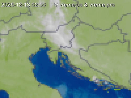 Oblačnost Slovenija