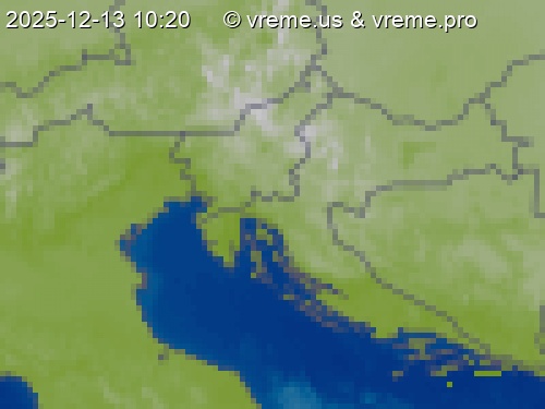 Oblačnost Slovenija