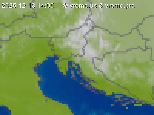 Oblačnost Slovenija