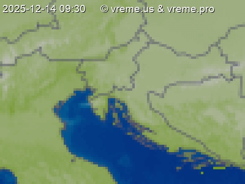 Oblačnost Slovenija