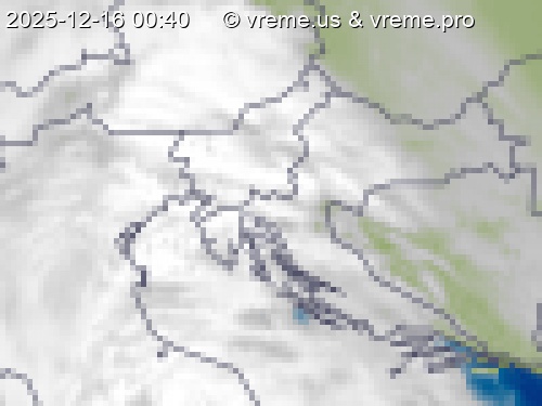 Oblačnost Slovenija