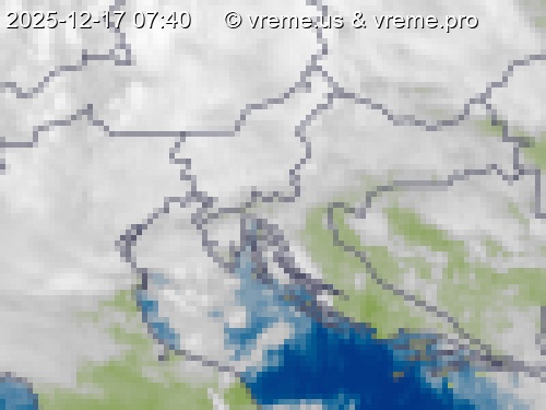 Oblačnost Slovenija