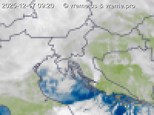 Oblačnost Slovenija