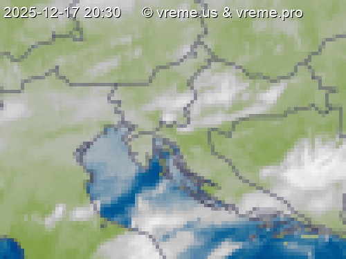 Oblačnost Slovenija