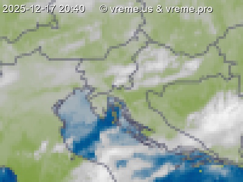 Oblačnost Slovenija