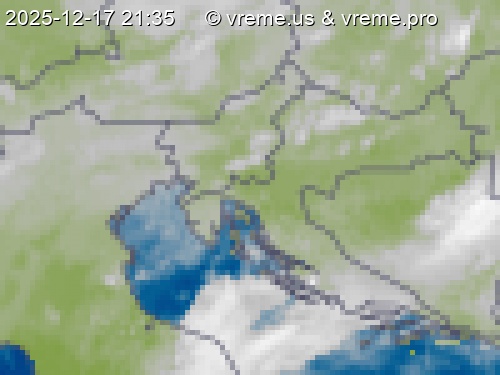 Oblačnost Slovenija