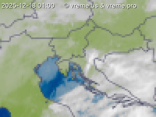 Oblačnost Slovenija