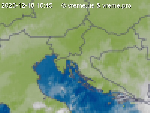 Oblačnost Slovenija