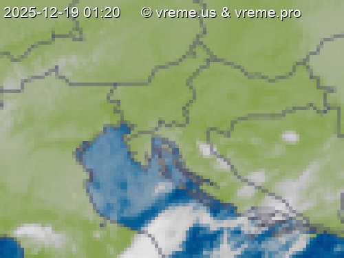 Oblačnost Slovenija