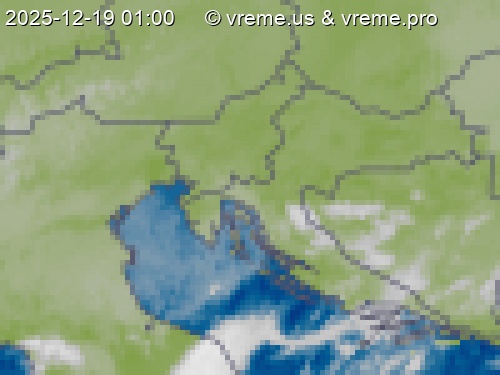 Oblačnost Slovenija