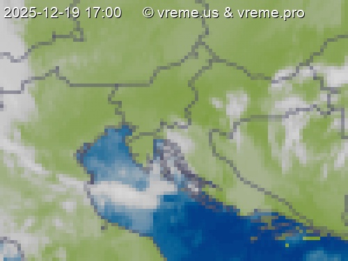 Oblačnost Slovenija