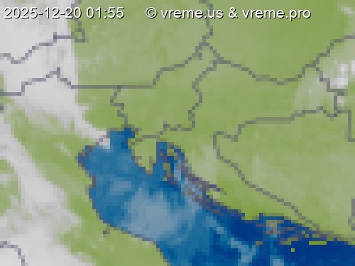 Oblačnost Slovenija