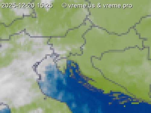 Oblačnost Slovenija